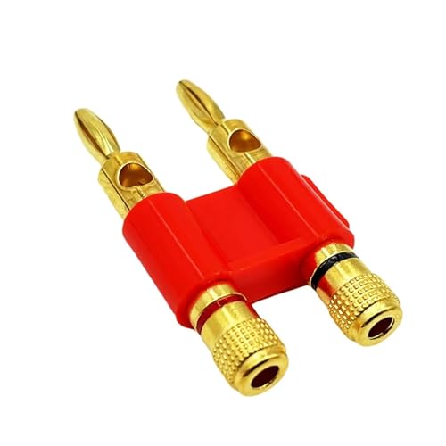 Conectores de Cable de 4 mm para Equipos de Audio y Sondas de Multímetro con Cabezal Linterna 6