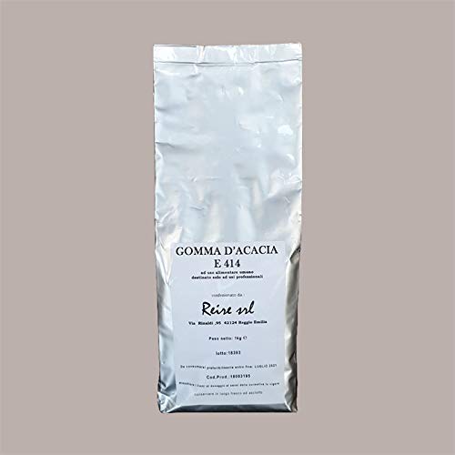 Lucgel Goma arábiga de acacia E414, espesante emulsionante alimentario, 1 kg