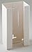 VALUE BRAND 6GLA4 Glove Dispenser, Plastic, White, 1 Box