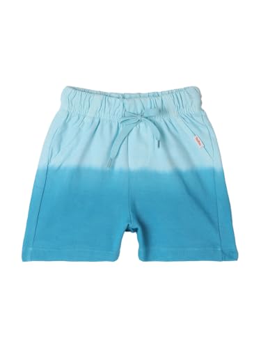 Image of Milou Girls 100% Cotton Stripes Allover Print Biowash Shorts | Soft & Breathable, Safe Dyes, Label-Free Comfort