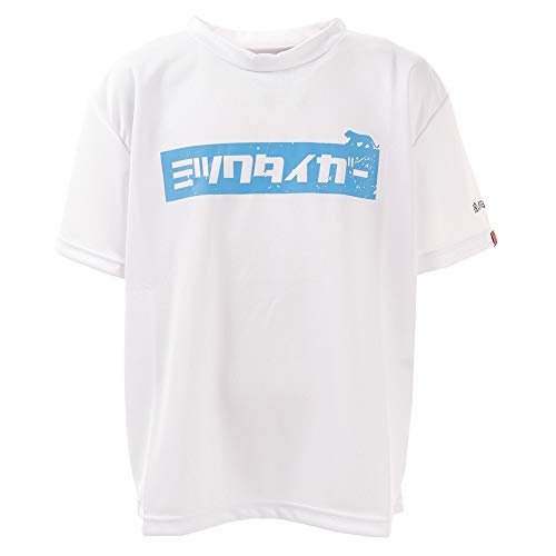 美津和タイガー Jr プリントTEE SS MT7HSJ67010130 WHT 130