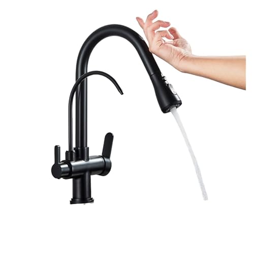 Robinet eau filtrée tactile intelligent à bec rotatif pour simplifier la cuisson