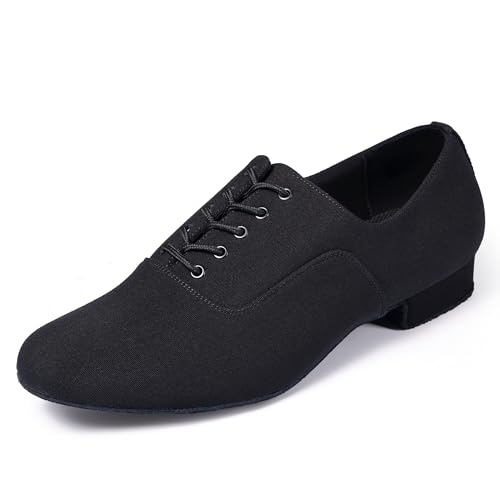 Dynadans Men's Ballroom Latin Dance Shoes Breathable Oxford Leather...