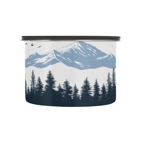 Envase hermético para café de acero inoxidable 17oz ATTX