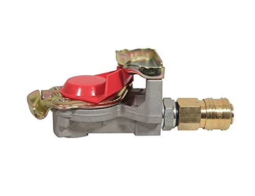 Kupplungskopf mit Druckluftanschluss für LKW Traktor Druckluftbremse oder Druckluft in der Werkstatt zum befüllen von Druckluft Bremsanlagen, Reifen oder direkte Entnahme für Druckluftwerkzeuge