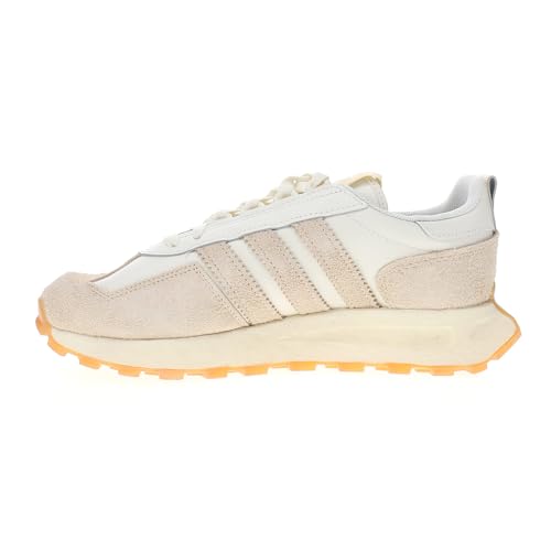 adidas Womens Retropy E5 Lace Up Sneakers Shoes Casual - White3