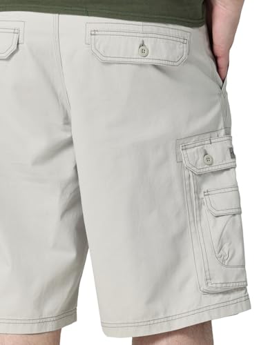 Lee Men's Big & Tall New Belted Wyoming Cargo Shorts, Cadet Light Gray, 50 — view 4