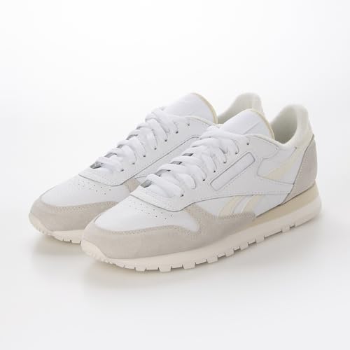 Image of Reebok Men's Classic Leather White /Chalk /Barely Grey Sneakers 100209480, 10
