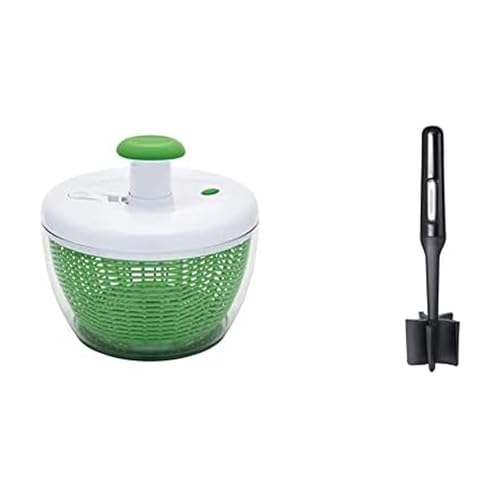 Farberware Easy to use Pro Pump Spinner + Professional Heat Resistant Nylon Meat and Potato Masher