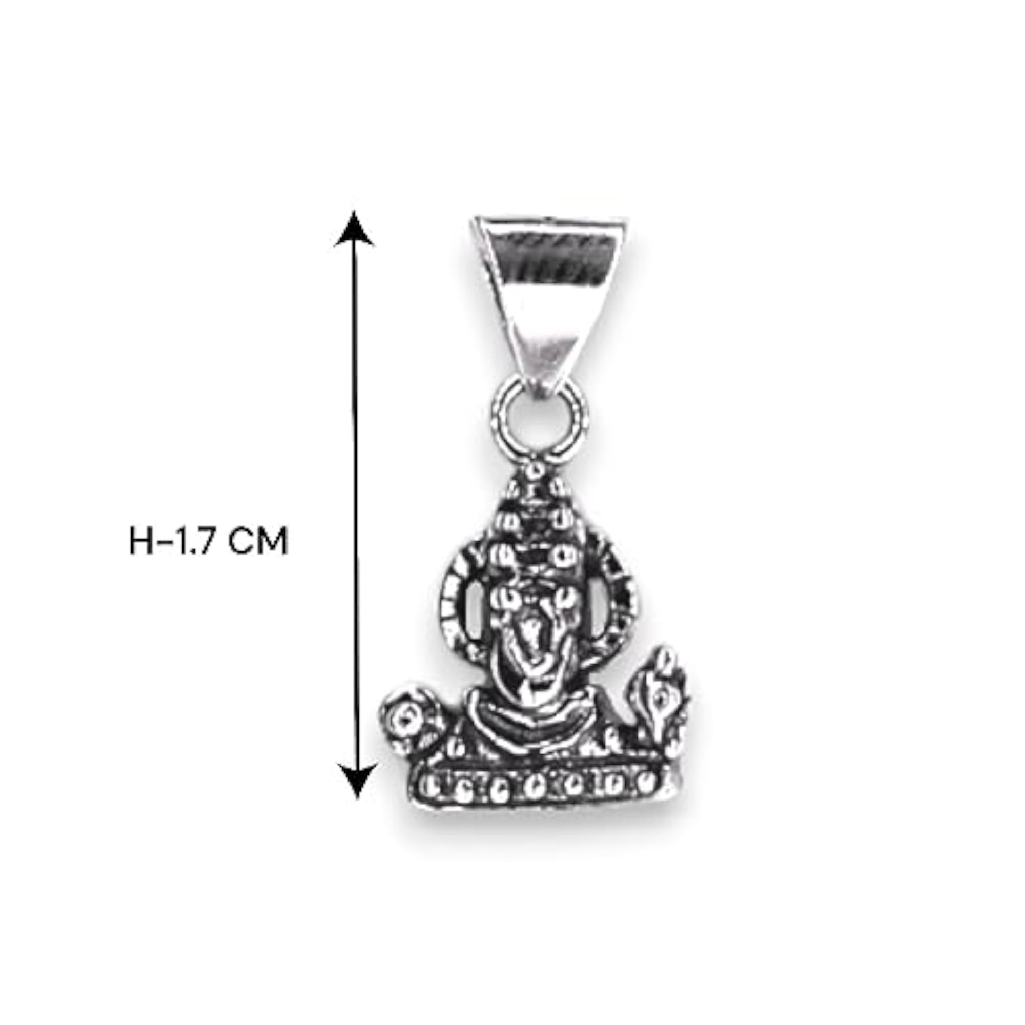 925 Sterling Silver Tirupati Balaji Pendant for Kids
