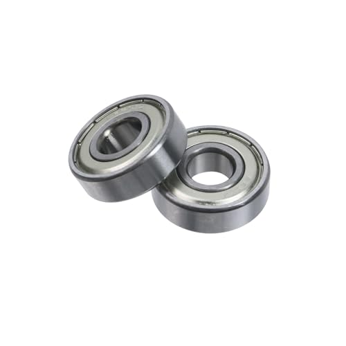 Image of Antrader 6201Z Double Shielded Deep Groove Radial Ball Bearings,10Pack | 12mm x 32mm x 10mm for Machinery,Motorcycles,Automobiles,Power Tools