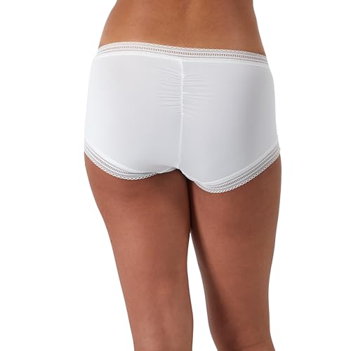 Image of Maidenform Women's Microfiber Boyshort Underwear, Modern Full Coverage Boyshort Panty, 3-pack