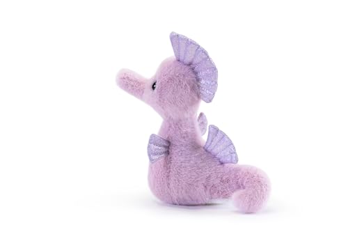 Trudi Viola Seepferdchen Plüsch-Meeresgeschenke, Unterwassertiere und Strand | 8x17x16cm Größe XS | Sealife Depth | Modell 26569