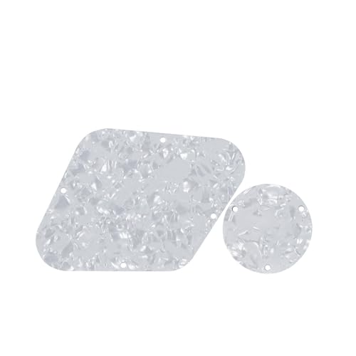 Cubierta de placa trasera de guitarra a prueba de arañazos, fácil instalación en 30 segundos, materiales de durabilidad para mejorar el cuidado de los instrumentos, durabilidad, escudo de guitarra