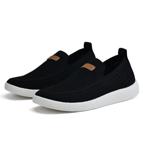 Image of Women's Slip Ons Lightweight Comfortable Loafers for Women Casual Deck Shoes Breathable Outdoor Walking Shoes