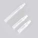 20 Pieces 5ml Portable Refillable Spray Bottle Clear Plastic Spray Bottle Cute Sample Vial Cosmetic Atomizers Spray Bottle Container with 2 Pieces 3ml Dropper for Perfume Essential Oils (5ml)