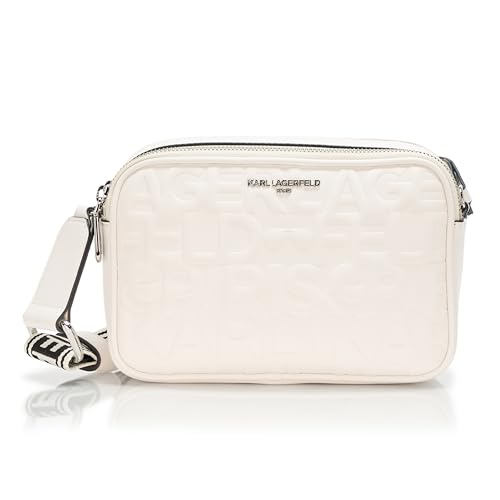 Image of KARL LAGERFELD Women's Maybelle Quilted Logo Crossbody