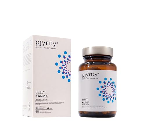 Belly Karma | Probitioka Darmsanierung - Kulturen Komplex: 60 Tage Kur mit Inulin von PJYRITY | Vegane Kapseln I Mit 14 aktiven Darm-Bakterien-Kulturen I Natürlich & Hochdosiert I probiotische Darmkur