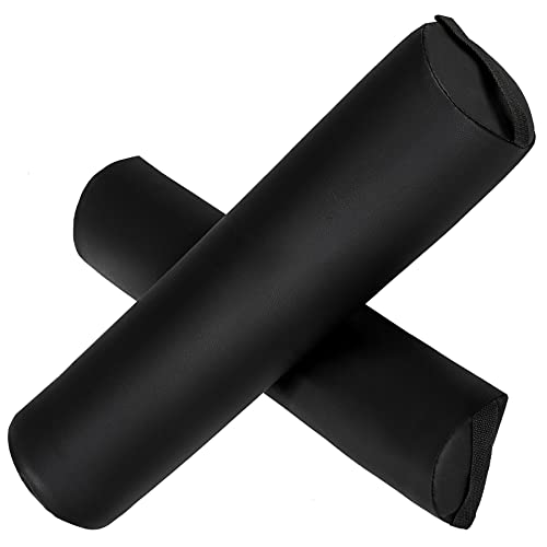 tectake® Lot de 2 Coussin de massage de Table de Massage pour Massages cervicales et cou, nuque, genoux, dos, pieds,Coussin de positionnement Rouleau de...