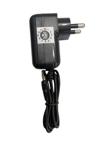 Image of PINESFRAME Dc LED Power Supply Adapter 12V-1.5AM, Male Plug Pin Connector- (Pack of 10)
