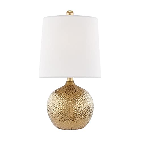 Lámpara de mesa Mitzi HL364201-GD, color dorado miniatura 6