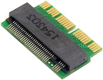 NFHK 12+16pin 2014 2015 Mac to M.2 NGFF M-Key AHCI SSD Convert Card for MAC A1493 A1502 A1465 A1466