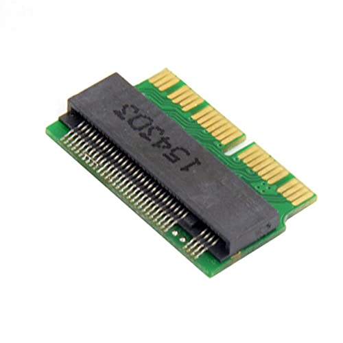 NFHK 12+16pin 2014 2015 Macbook to M.2 NGFF M-Key AHCI SSD Convert Card for A1493 A1502 A1465 A1466