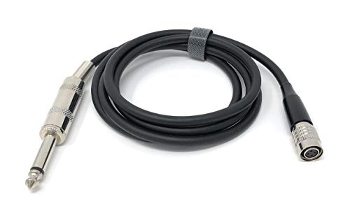 J&P Instrument Guitar Input Cable For Audio-Technica Wireless Body-Pack Transmitters cover