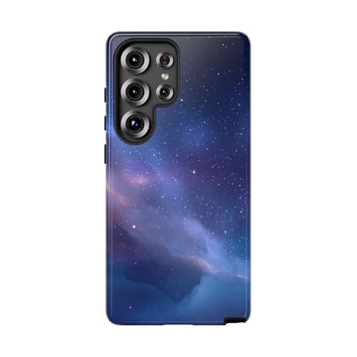 Coque Samsung S25 Ultra Bleu rigide brillante évite rayures chocs