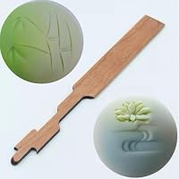Amazon | 北枝園 生菓子箆A・撫子押し棒 練り切り 和菓子道具 生菓子