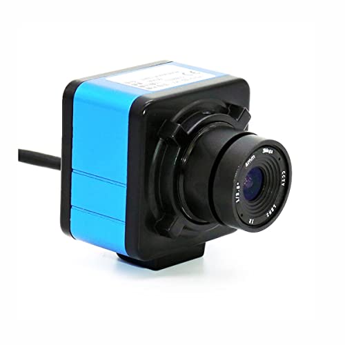 ラボ用顕微鏡アクセサリー 2MP CCD USB 1/2.7"電子産業用カメラ高速 120 フレーム/秒デジタル顕微鏡接眼レンズ SDK 付き(Focal length 4mm)