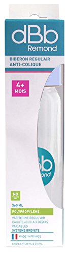 dBb Remond Régul'Air Biberon Varitétine en Caoutchouc Ciel 360 ml