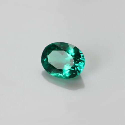 Lab Grown Emerald Colombia And Zambia Green Color Oval Diamond Cut Loose Gemstone DIY Jewelry With AGL Certificate3