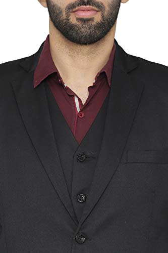 Image of WINTAGE Men's Polyester Cotton and Evening 3 Pc Suit
