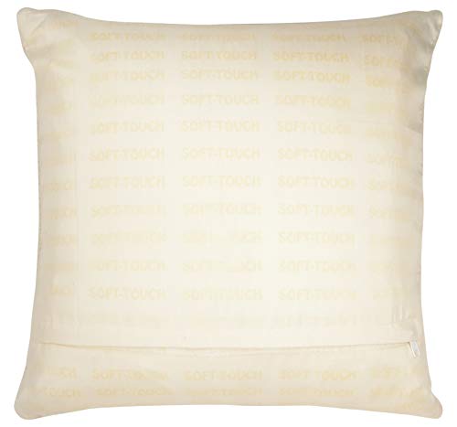 Image of Viscose Fabric Cushion Cover - 24 inch x 24 inch, Off-White