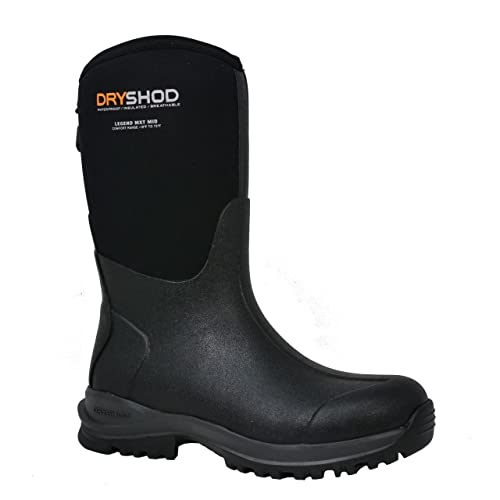 Dryshod Womens Legend MXT Adventure Rubber Boots |Mid-Height | |Pull-On |Waterproof