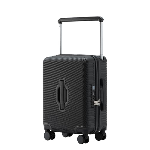 Valise à soute multifonctionnelle avec roues rotatives 360°, style malle de voyage, valise à roulettes extensible pour hommes et femmes, grande taille pour...