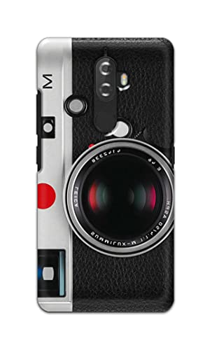Image of Printed Hard Back Cover Case for Lenovo K8+ Plus Back Cover (Vintage Camera) -1302