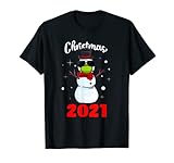 Photo Gallery natale 2021 snowman mask cute matching holiday pigiama maglietta Photo Gallery natale 2021 snowman mask cute matching holiday pigiama maglietta