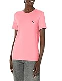 Besticktes Zebra PS by Paul Smith Damen Ps Paul Smith Zebra T-Shirt, Fuchsia, X-Klein