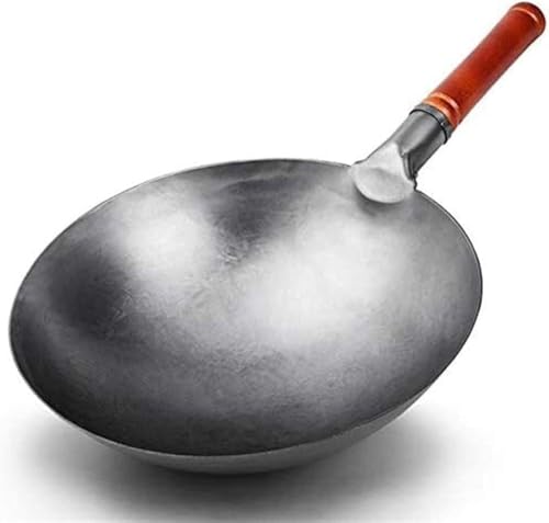 Wok Kitchen Iron Cookeware Tradicional 34 cm miniatura 1