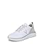 White Knit Suede