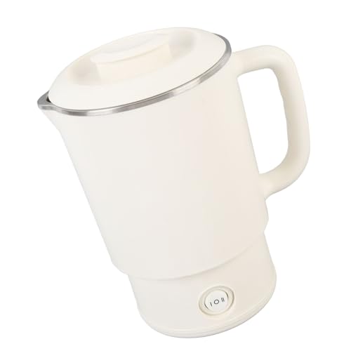 Tetera eléctrica portátil acero inoxidable 600ML plegable miniatura 3