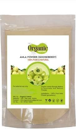 Organic Indore Amla Powder ( Fresh) , Pack of 1, 100 gm
