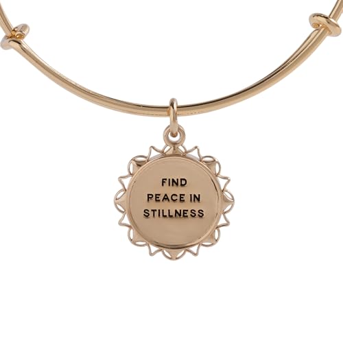 Alex and Ani Lotus Peace Petals Charm Bangle2