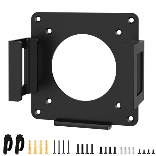 Soporte GMKtec para Mini PC que ahorra espacio en escritorios pequeños con montaje VESA 2