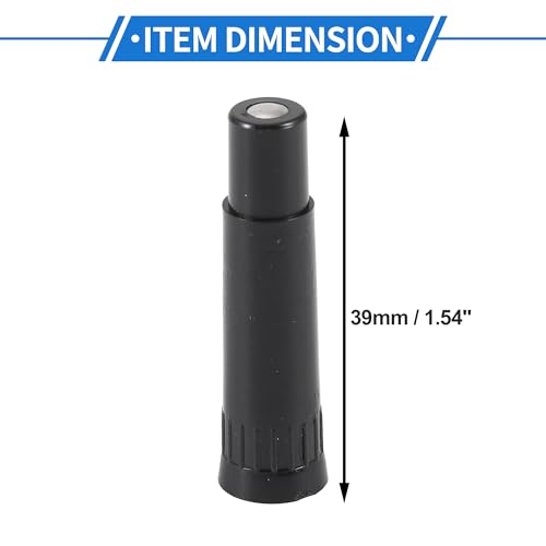Image of Motoforti 5 Set 39mm Tire Valve Extension with Dustproof Cap Universal Plastic 180 Degrees Tire Valve Stem Extension for Most Cars Truck