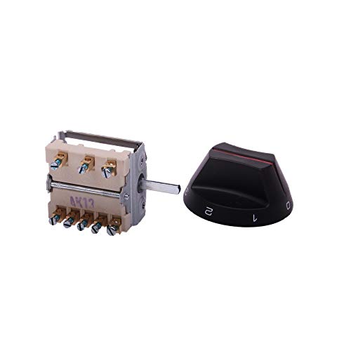Falcon 731000005 6 Position Switch C/W Knob