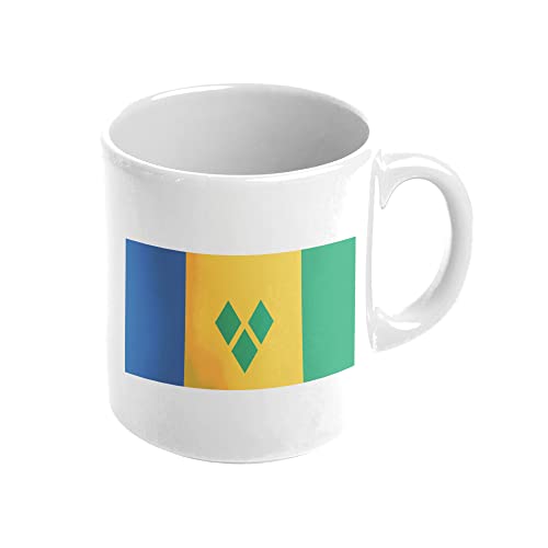 Mygoodprice MUG en céramique au motif Drapeau Saint Vincent les Grenadines