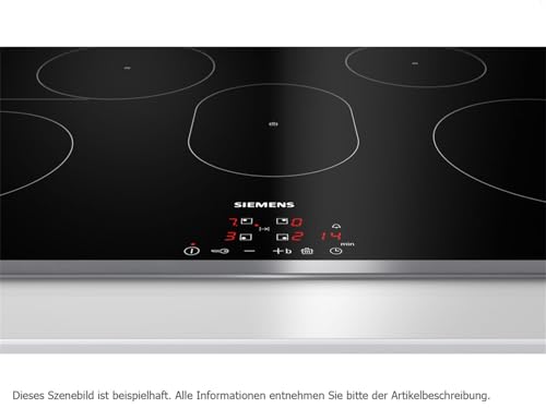 Plaque vitrocéramique induction Siemens EH845BFB1E finition inox premium - 5